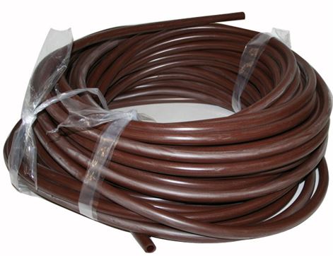 TUBO SILICONE 10X16 MARRONE 50 MT