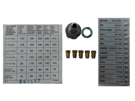 JEU INJECTEUR G/B D 7  *5*