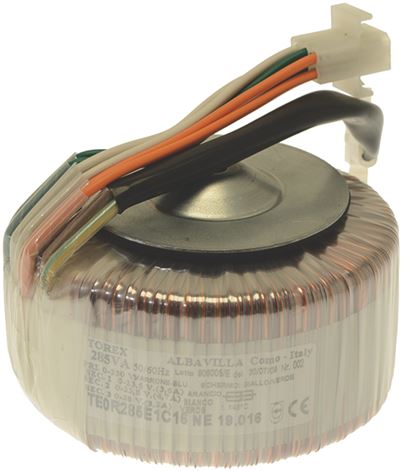 TRASFORMATORE TOROIDALE 285VA 50/60Hz