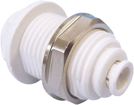 3/8 x 1/4 Reducing Bulkhead Union