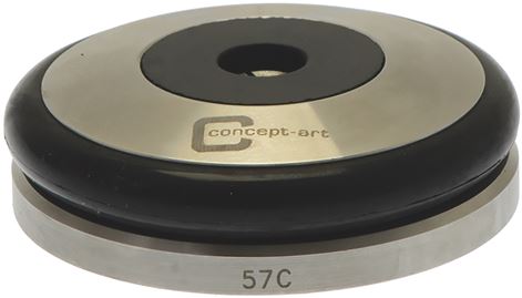 BASE PRESSINO M8 KNOCKC INOX ø 57 mm