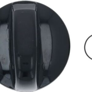MANOPOLA NERA S-98 S/PERNO
