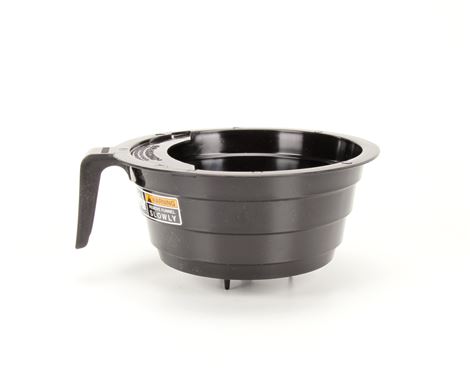 FUNNEL W/DECALS,BLACK PLASTIC