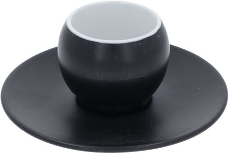 TAZZA PER CAFFE SANREMO NERO OPACO
