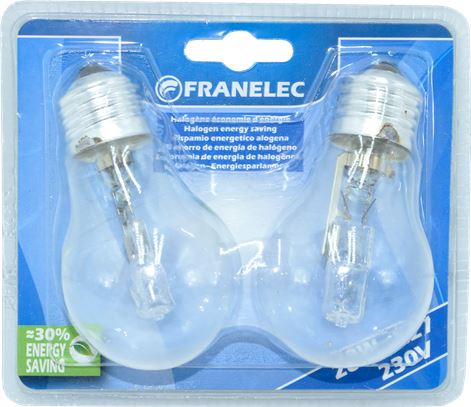 LAMPE ECO HALO 28W E27 2000H *2*BLISTER
