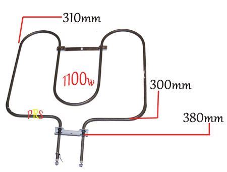 RESISTENZA SUOLO 1100W  CA5B002A0