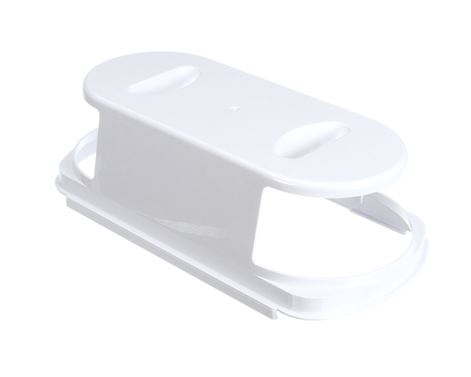 HOPPER COVER, W/INSTRS(WHT)