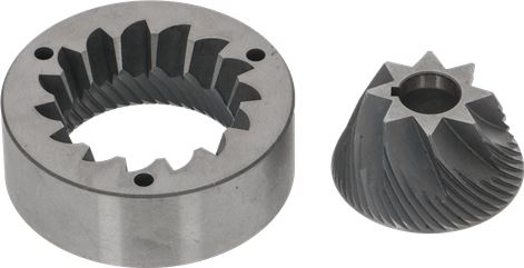 COPPIA MACINE  TRIFASE CONICA DX