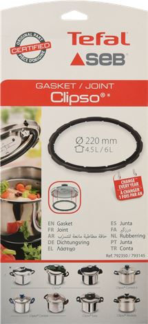 GUARNIZIONE PENTOLA CLIPSO 4,5->7,5LSEB