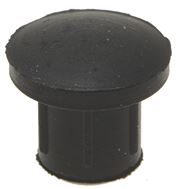 PIEDINO IN GOMMA Ø 12 MM PERNO Ø 8 MM