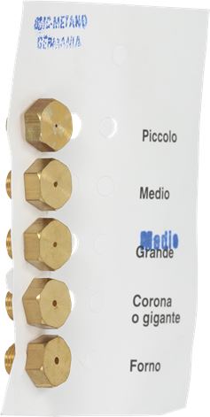 INIETTORI METANO 8MC GERMANIA KIT 5 PZ