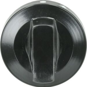MANOPOLA INDUSTRIALE NERA ø 62 mm