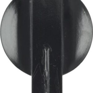 MANOPOLA TIPO REX NERA ø 37 mm