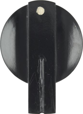 MANOPOLA TIPO REX NERA ø 37 mm