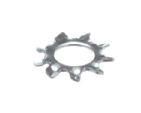 LOCK WASHER, EXT T #8 ZINC PL