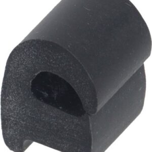 PIEDINO IN GOMMA PER GRIGLIE 9XH10 mm