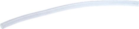 TUBO SILICONE RETINATO ø 8,2x4,2x210 mm
