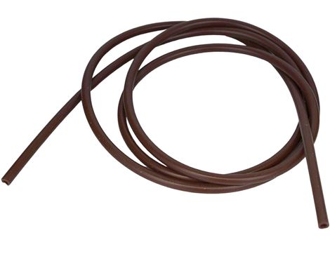 TUBO SILIC.MARRON 5X8 RAL8017 70 SH A