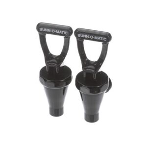 FAUCET ASSEMBLY PLASTIC BLK 2PK