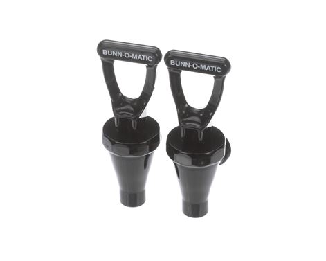 FAUCET ASSEMBLY PLASTIC BLK 2PK