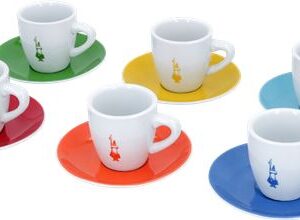 SET 6 TAZZINE BIALETTI LE COLORATE