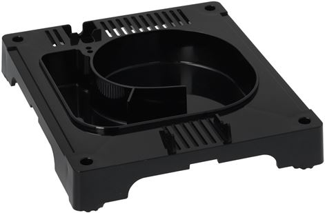 BASE PLATE, ASSY. ES3, AIR FLOW, BLACK