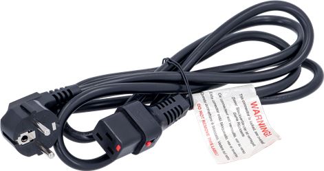 CABLE + PLUG 3x1.50 1.50M H+R C19