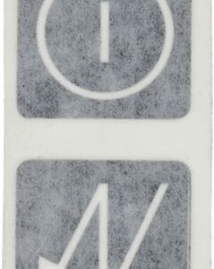 Adesivo Interrut. Generale/Resistenze Cl