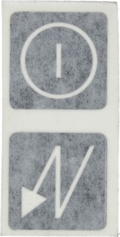 Adesivo Interrut. Generale/Resistenze Cl