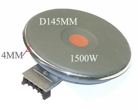 PIASTRA ELETTRICA D145 1500W/2