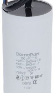 CONDENSATORE C/BIPOLARE 100MF 15CM