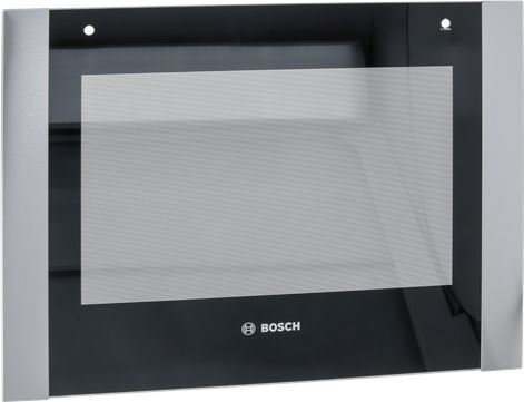 Glass front panel