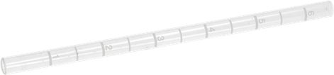 VETRO LIVELLO ø 10,5x213 mm
