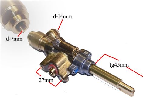 ROBINET DESSUS GAZ SOUVER