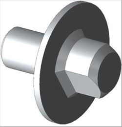 TAPPO FRONTALE ACCIAIO INOX SPEED S PLUS