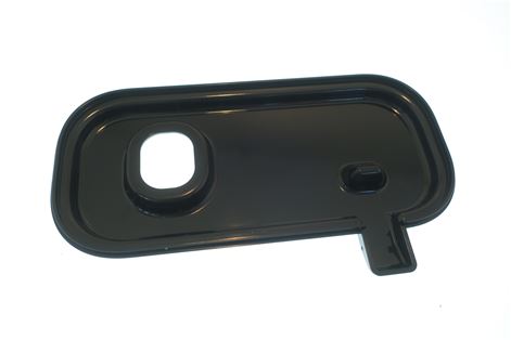 VASCHETTA RACCOGLIGOCCE NERO (ABS) EN650