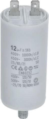 CONDENSATORE 12F, 220-240V