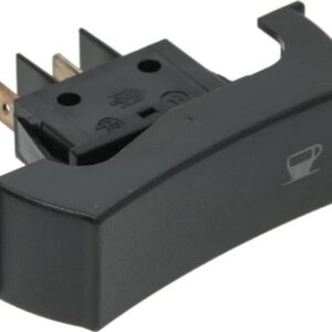 INTERRUTTORE BIPOLARE NERO 16A 120/230V