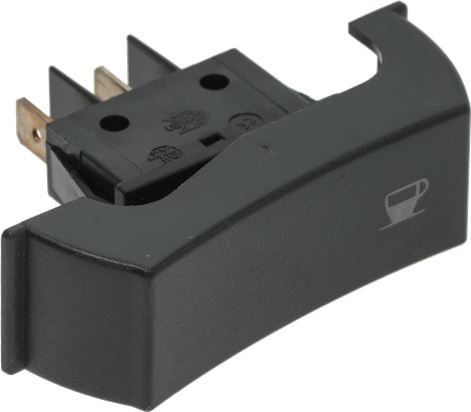 INTERRUTTORE BIPOLARE NERO 16A 120/230V