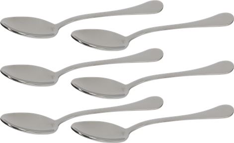 CONFEZIONE 6 CUCCHIAINI INOX PER CAFFÈ
