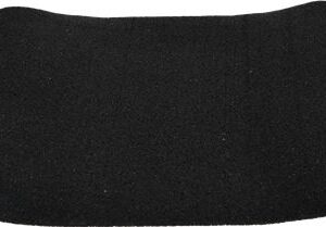 TAPPETO ANTIVIBRAZIONE 600X600X6MM NERO