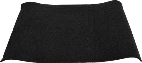 TAPPETO ANTIVIBRAZIONE 600X600X6MM NERO