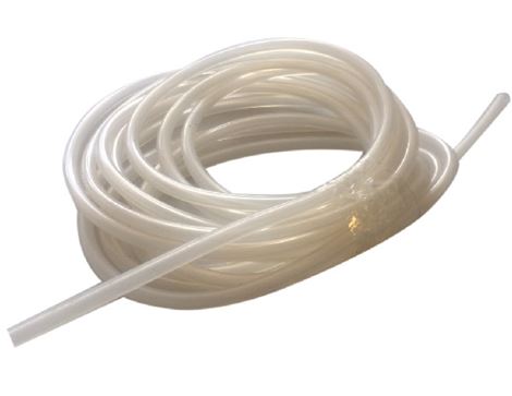 TUBO SILICONE Ø 5X9 TRASPARENTE SHORE 60