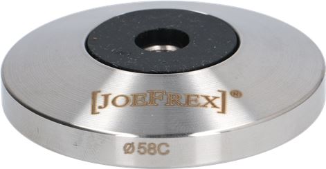 BASE PRESSINO M8 CONVEX INOX ø 58 mm