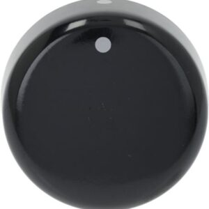 MANOPOLA TIPO REX NERA ø 40 mm