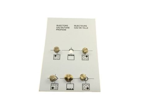 KIT UGELLI INIETTORI G30.30MBAR GAZLI