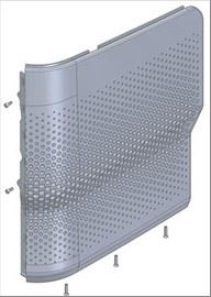 COPERCHIO SINISTRO SOUL 2 - GREY
