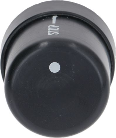 MANOPOLA TIPO STYL DOMUS NERA ø 44 mm
