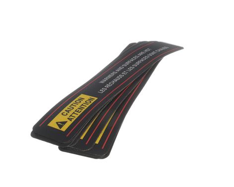 DECAL,CAUTION S/ST/STF(PKG/12)&