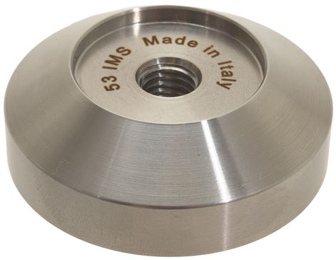 BASE PRESSINO IMS M10 FLAT INOX ø 53 mm